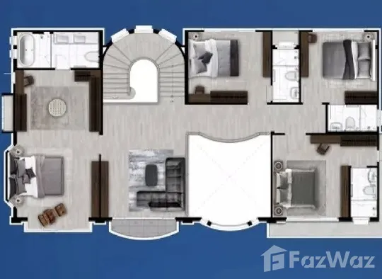 picture LUXURY LAKE FRONT 6-BEDROOM RESIDENCE 6042579 - 100/101
