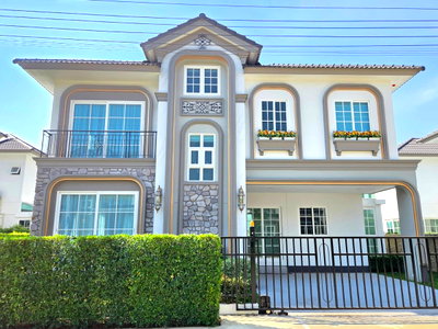 ขายบ้านเดี่ยว : ด่วน 🔥 ขายบ้านเดี่ยวหรู Grandio Bangna KM.5 ใกล้ Mega Bangna | 4 ห้องนอน 4 ห้องน้ำ Built-in ทั้งหลัง | เพียง 12.2 ล้าน 🔥ราคาดีมาก