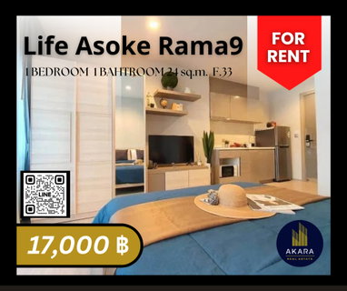 รูปภาพ 🟨🟨🟦🟦 [FOR RENT] Life Asoke - RAMA9 🟦🟦🟨🟨 Click‼️ Akara Real Estate✅✅✅✅✅ "Fast response, Prompt service, Full support""