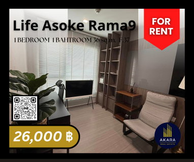 รูปภาพ 🟨🟨🟦🟦 [FOR RENT] Life Asoke - RAMA9 🟦🟦🟨🟨 Click‼️ Akara Real Estate✅✅✅✅✅ "Fast response, Prompt service, Full support""