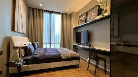 LTH14390 – Condo for Sale | MUNIQ Langsuan | 54.58 sqm | 1 Bed 2 Baths | Near BTS Ratchadamri | 19 MB