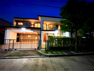ขายบ้านเดี่ยว : ขายบ้านหรู The City Ramindra 2 พร้อมผู้เช่า โอกาสลงทุนย่านรามอินทรา | 5 ห้องนอน 380 ตร.ม. | 25 ล้านบาท 