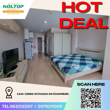 #Z4680💥 180269 🔥 Condo for Rent: Casa Condo Ratchada-Ratchaphruek