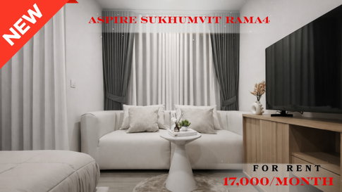 🍀🍀🍀 BEST DEAL 🌸 For Rent 📌 Aspire Sukhumvit–Rama 4 🔥🔥  (Line: @rent2022) Ready to move in ✨ A10652