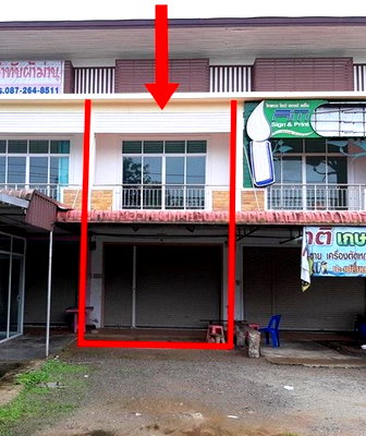 อาคารพาณิชย์ กระบี่ : K01137 ขายอาคารพาณิชย์ ติดถนนสายลำทับ-กะปาง ตำบลลำทับ อำเภอลำทับ กระบี่