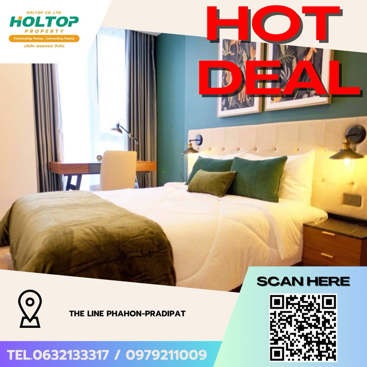picture #Z4699💥 190269 🔥 Condo for Rent: THE LINE Phahon-Pradipat - 1/8