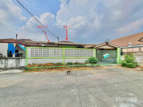 บ้านเดี่ยว 52.9 ตร.วา ศรีราชา ชลบุรี 1.7M
