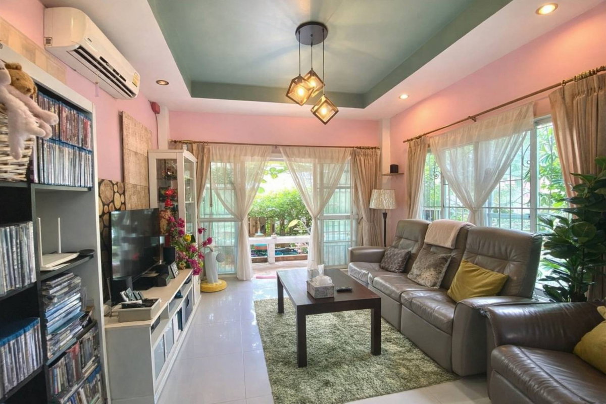 รูป ขายบ้านเดี่ยว2ชั้น3ห้องนอนทำเลวนเสือหนองค้อ - รูปที่ 2/10