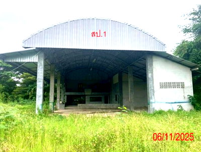 ขายโรงงาน : โกดัง 2186 ตร.วา เวียงหนองล่อง ลำพูน 8.2M