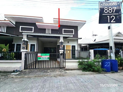ทาวน์เฮ้าส์ 34.7 ตร.วา ภิรมย์สิริ ปลวกแดง ระยอง 1.6M