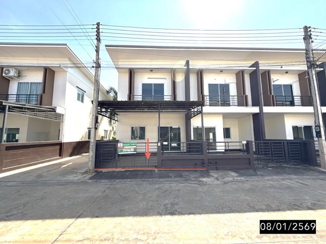รูป ทาวน์เฮ้าส์ 22 ตร.วา บ้านรัก เมืองขอนแก่น ขอนแก่น 1.9M - รูปที่ 1/35