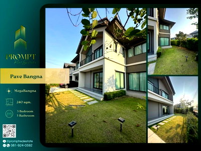 Houses for sale Samut Prakarn : OP01809 - Pave Bangna  BTS Udom Suk                                        