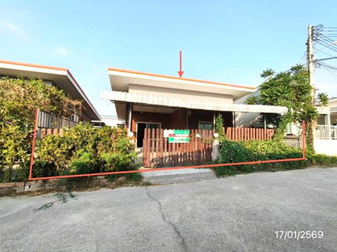 บ้านเดี่ยว 48.5 ตร.วา สัตหีบ ชลบุรี 1.7M