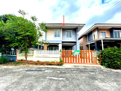 บ้านเดี่ยว ชลบุรี : บ้านเดี่ยว 36 ตร.วา บ้านสวนกษิรา ศรีราชา ชลบุรี 1.9M