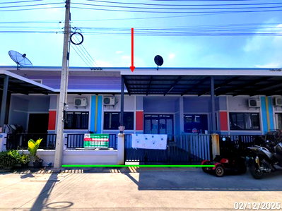 Townhouses for sale : TOWN HOUSE 23.2 Sq.w. Pluak Daeng Rayong for 1.2M