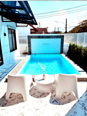 บ้านเดี่ยว พิพิธภัณฑ์ยางพารา  : Newly Built Pool Villa for Sale Siam Country Club, East Pattaya