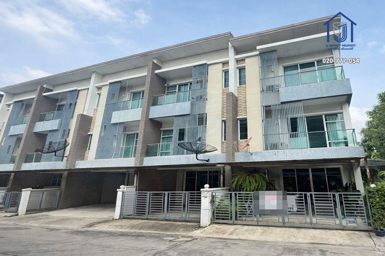 รูป ขายทาวน์โฮม 3 ชั้น ทาวน์พลัส เกษตร-นวมินทร์ ซอยคลองลำเจียก 14 ใกล้ทางด่วนเอกมัย–รามอินทรา  - รูปที่ 2/16