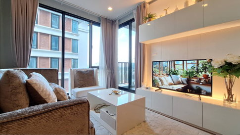 Condo for rent The Astra Chiang Mai-Chang Klan, Building A, Shangri-La Hotel view, 11 th floor,51 sq.m. price 25,000 baht/month