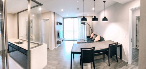 🔥คอนโดหรู 2 นอน ห้องมุม 82 ตร.ม. ห้องมุม ชั้น 19 The Room สุขุมวิท 69 เดินถึง BTS [U5596638]