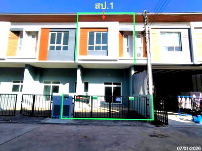Townhouses for sale ม.ราชภัฏพระนครศรีอยุธยา : TOWN HOUSE 22.7 Sq.w. Phra Nakhon Sri Ayutthaya Phra Nakhon Sri Ayutthaya for 3.4M