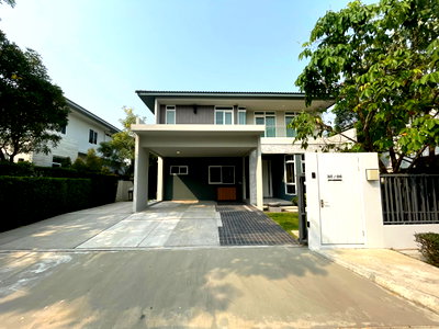 บ้านเดี่ยวให้เช่า : 🏠 ให้เช่าบ้าน : Mantana Bangna - Wongwaen (มัณฑนา บางนา - วงแหวน)   รหัสทรัพย์ | 📌LNP-H833