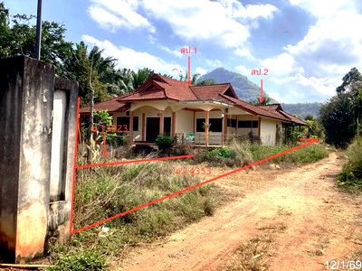 บ้านเดี่ยว ประจวบคีรีขันธ์ : บ้านเดี่ยว 251.8 ตร.วา บางสะพานน้อย ประจวบคีรีขันธ์ 1.3M