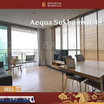  🚀 Hot Corner Luxury Unit with Spacious Layout - Aequa Sukhumvit 49 near Bts Thong Lo
