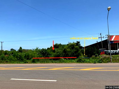 ขายที่ดิน : ที่ดินว่างเปล่า 2417 ตร.วา ปากคาด บึงกาฬ 23.6M
