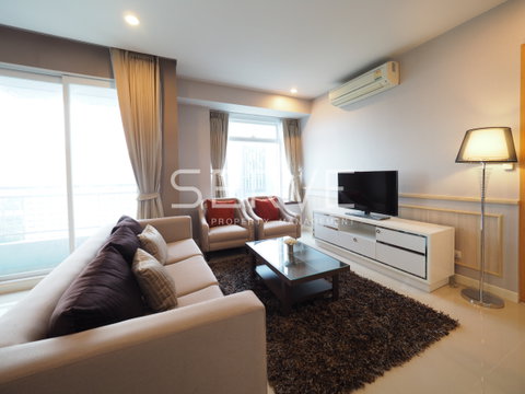 🔥55K/Mo 2นอน ห้องกว้าง ชั้นสูง วิวโล่ง ไม่โดนบล๊อค ห้องแต่งหรู เฟอร์แน่น คอนโดทำเลดี ใกล้  MRT เพชรบุรี  @ Circle Condominium