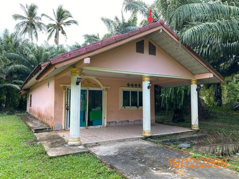 บ้านเดี่ยว 2418.9 ตร.วา คลองท่อม กระบี่ 2.7M
