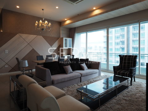 🔥3 Beds with Bathtub Large Room City View Luxury Room Fully Furnished Good Location Close To MRT Petchaburi  @ Circle Condominium