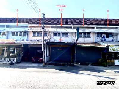 อาคารพาณิชย์ วิทยาลัยบัณฑิตเอเชีย : อาคารพาณิชย์ 26.7 ตร.วา เมืองขอนแก่น ขอนแก่น 3.3M