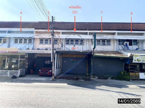 อาคารพาณิชย์ 26.7 ตร.วา เมืองขอนแก่น ขอนแก่น 3.3M