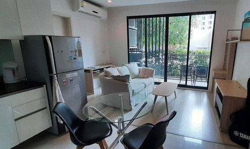 ให้เช่าคอนโด ควินน์ รัชดา 17 อาคาร B ชั้น 5 1 ห้องนอน ขนาด 46 ตรม ใกล้ Glasshouse รัชดาภิเษก