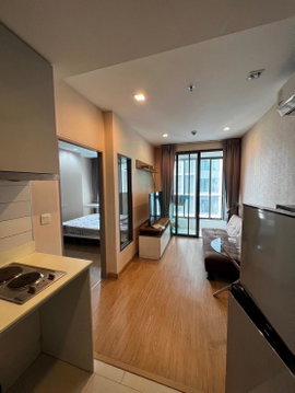 ให้เช่าคอนโด ไอดีโอ โมบิ พญาไท อาคาร 1 ชั้น 10 1 ห้องนอน ขนาด 30.00 ตรม ใกล้ Airport link พญาไท