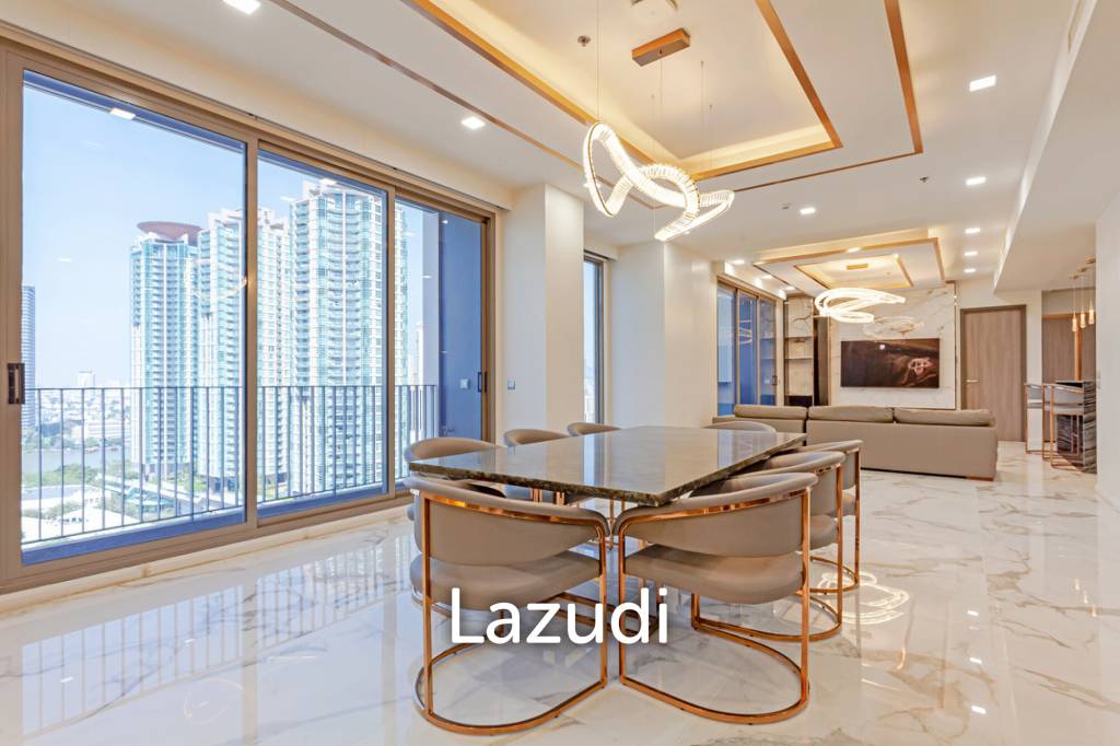 picture 269 sqm luxury condo Wat Phraya Krai Bangkok – 3 bed on 19th floor - 3/14