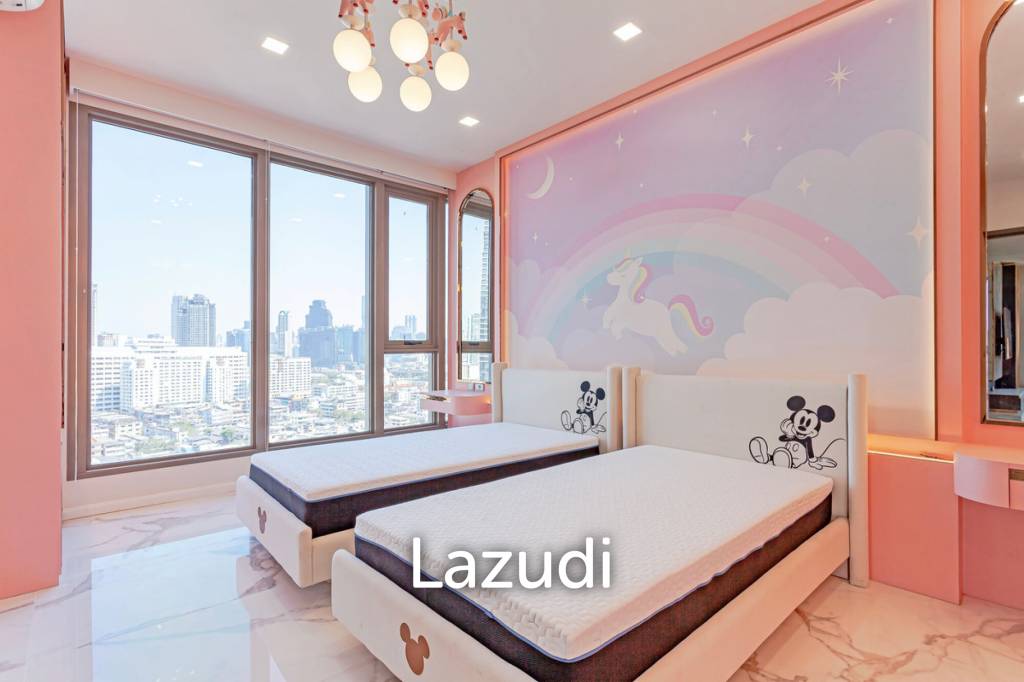 picture 269 sqm luxury condo Wat Phraya Krai Bangkok – 3 bed on 19th floor - 12/14