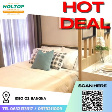 #R9350 🎉 210269 ให้เช่าคอนโด Ideo O2 Bangna