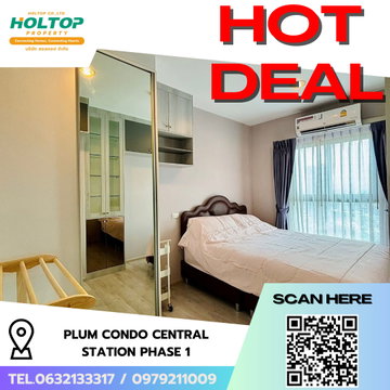 #R9382 🎉 220269 Condo for Rent: Plum Condo Central Station Phase 1
