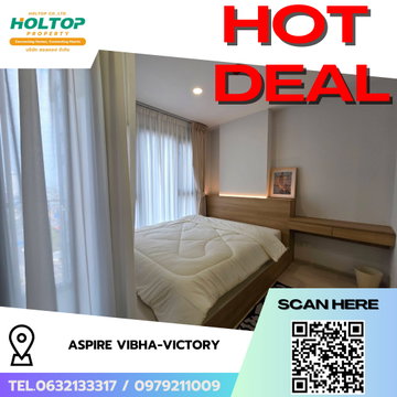 #R9374 🎉 220269 ให้เช่าคอนโด Aspire Vibha-Victory