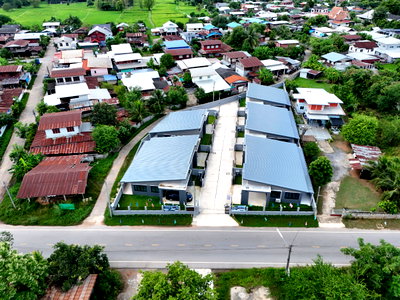 ขายบ้านแฝด : บ้านแฝด ชั้นเดียว 2ห้องนอน 2ห้องน้ำ 2ที่จอดรถ ต.บ้านหว้า ห่างเมืองขอนแก่นเพียง 15 นาที