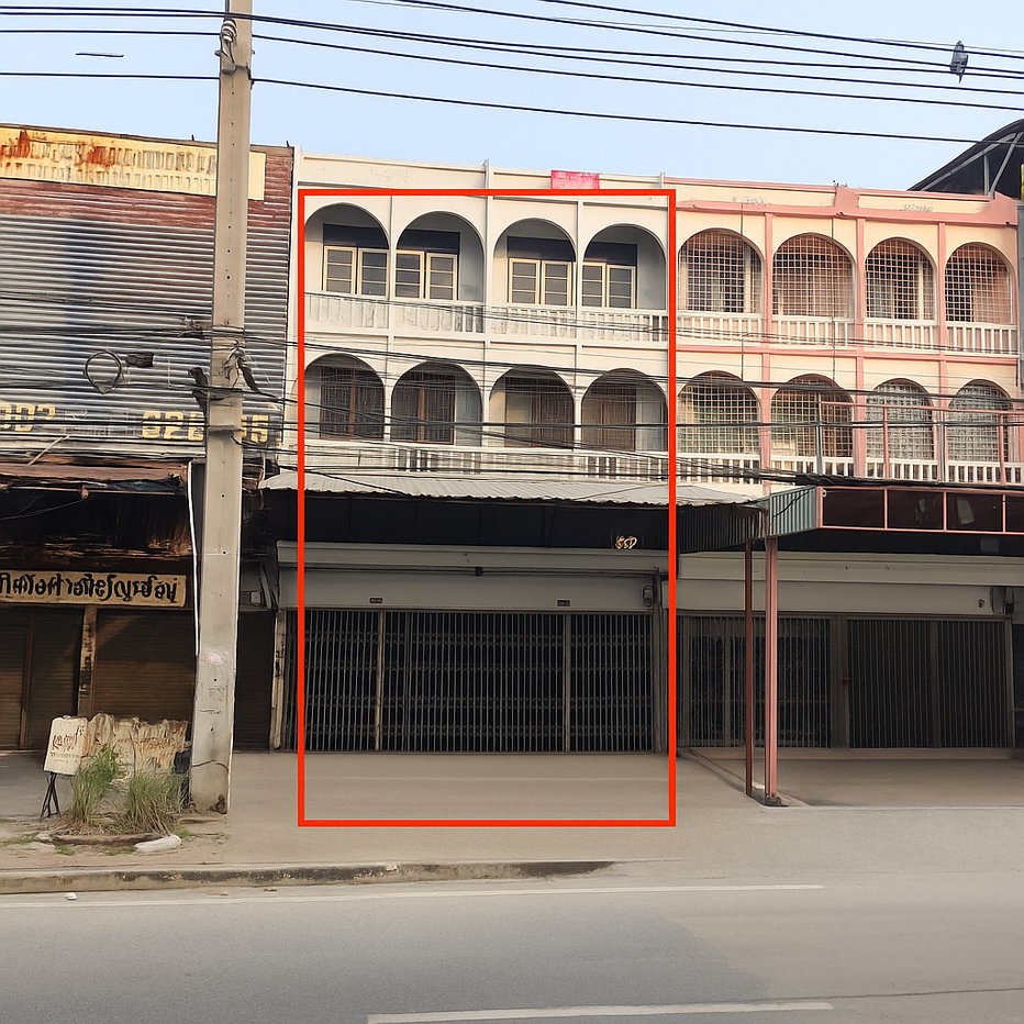 รูป ขายอาคารพาณิชย์ 3.5 ชั้น 2คูหา ขนาด 34 ตร.ว. ทำเลดี - รูปที่ 1/5