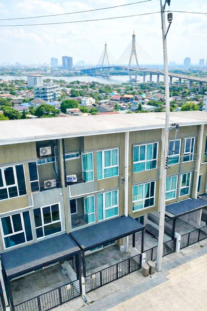 รูป สะพานปทุม2 ศรีสมาน-ติวานนท์ ทาวน์โฮม 3 ชั้นให้เช่า ฟังก์ชัน 3นอน 3น้ำ ใกล้ 19 ตร.ว. โรบินสัน ศรีสมาน 1 กม.ใกล้อิมแพ็ค เมืองทองธานี - รูปที่ 1/8