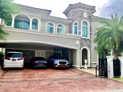บ้านเดี่ยวให้เช่า : RH024726 Luxury house for Rent/Sale at Two Grand Monaco Bangna-Wongwaen Fully furnished.