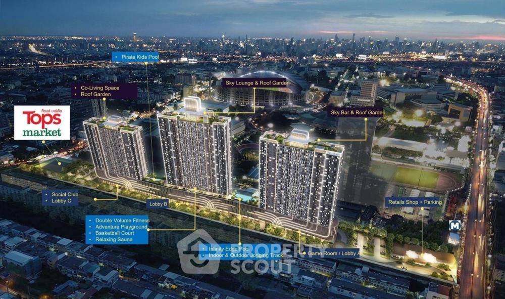 รูป คอนโด 2 ห้องนอน 59 ตร.ม. ศุภาลัย เวอเรนด้า รามคำแหง ชั้น 14 ใกล้รามคำแหง (ID 1327552) - รูปที่ 26/34