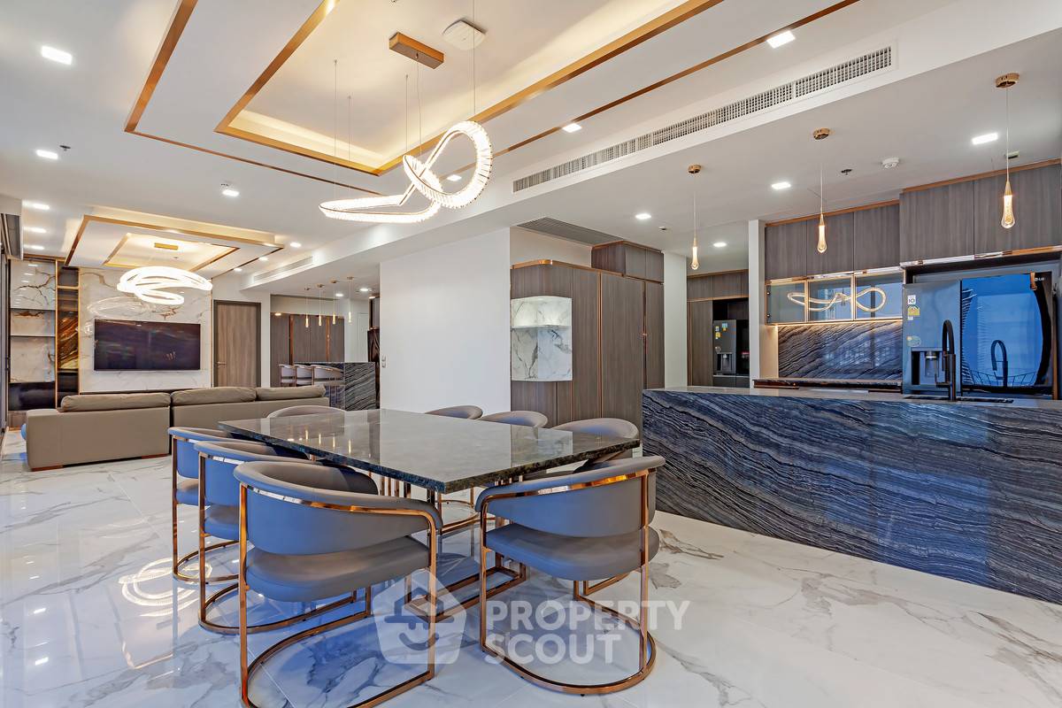 รูป คอนโด 3 ห้องนอน 269 ตร.ม. Rhythm Charoenkrung Pavilion ใกล้ BTS สะพานตากสิน ชั้น 15+ (ID 2644038) - รูปที่ 6/28