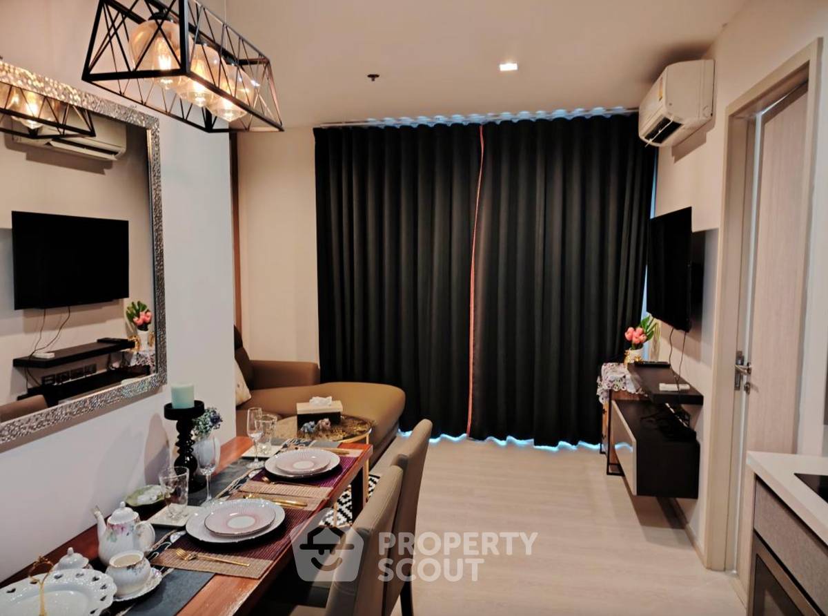 รูป คอนโด 1 ห้องนอน ชั้นสูง 20 34 ตร.ม. Rhythm Sukhumvit 36-38 ใกล้ BTS ทองหล่อ 300 ม. (ID 2669464) - รูปที่ 2/9