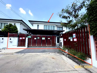 บ้านเดี่ยว ถนนรังสิต-นครนายก : บ้านเดี่ยว 81.3 ตร.วา สัมมากร รังสิต-คลอง 7 ธัญบุรี ปทุมธานี 5.9M