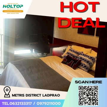 #E014 🎉250269 Condo for Rent: Metris District Ladprao