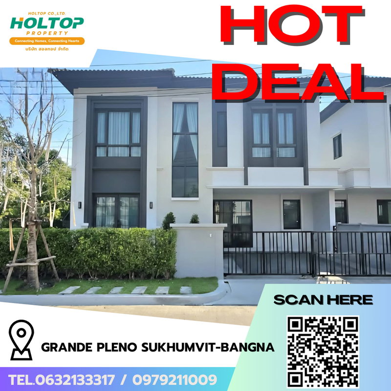 Houses for rent : #R9432 🎉 250269 House for Rent: Grande Pleno Sukhumvit-Bangna